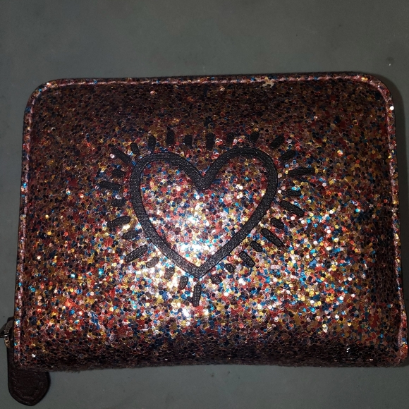 Coach Handbags - Coach Keith Haring Glitter Wallet
